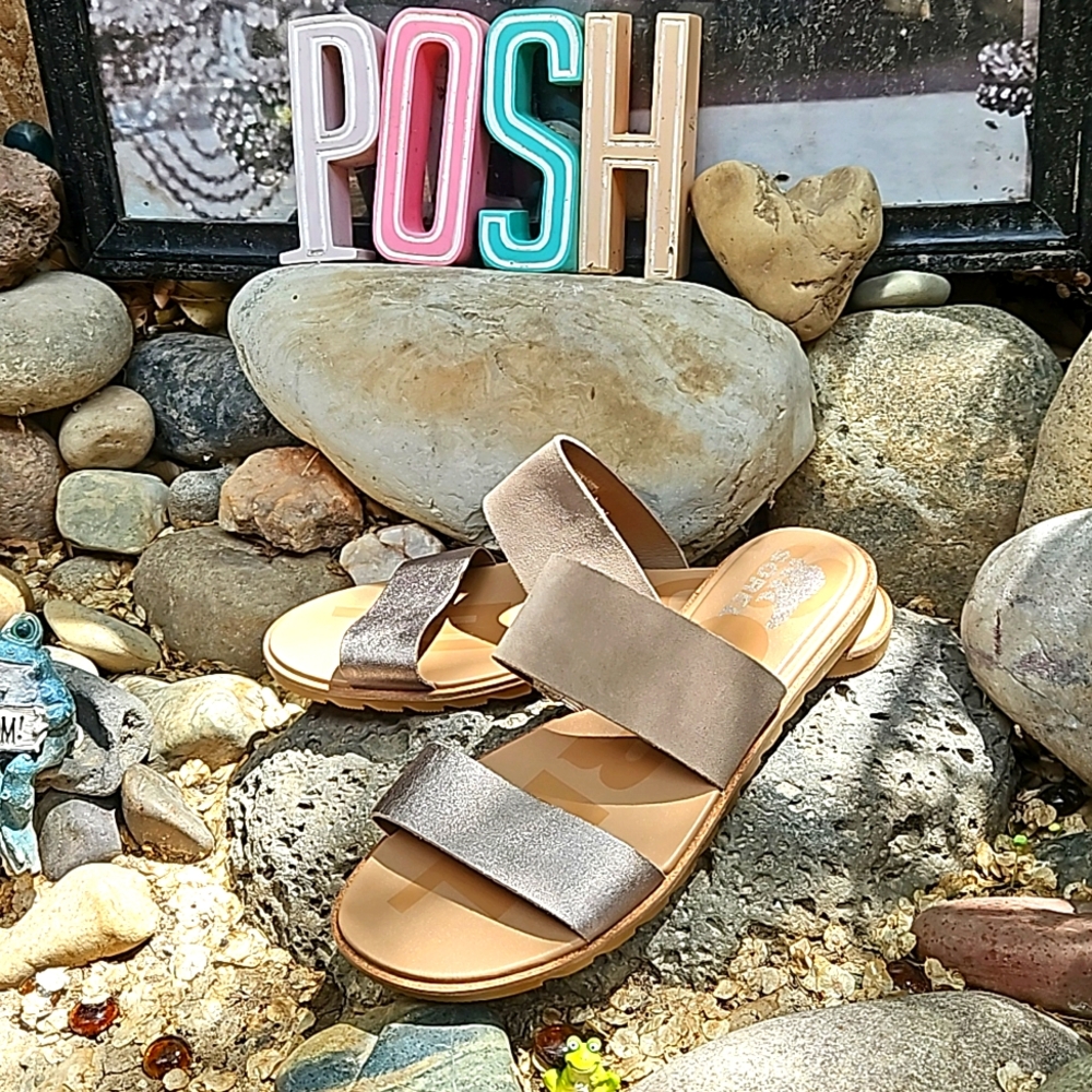 Sorel Ella II LeatherSlide Sandal
